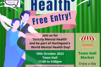 Free Entry to our Strictly Mental Health Event 